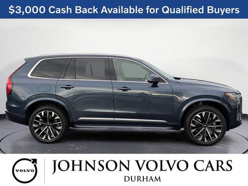 2026 Volvo XC90 Ultra, B5 AWD Gas (mild hybrid), Gasoline, Bright, 6 Seats