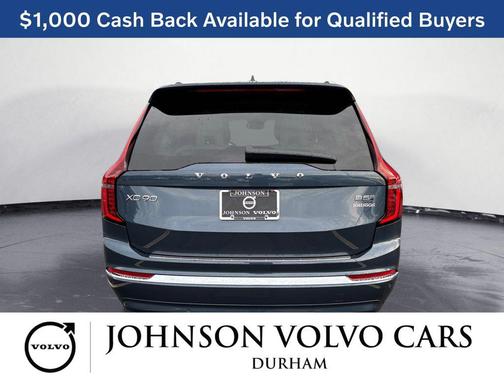 Denim Blue Metallic 2026 Volvo XC90 Ultra, B5 AWD Gas (mild hybrid), Gasoline, Bright, 6 Seats