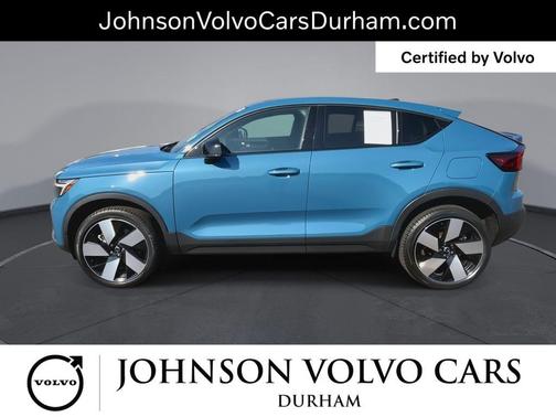 Fjord Blue Metallic 2023 Volvo C40 Recharge Pure Electric Twin Ultimate