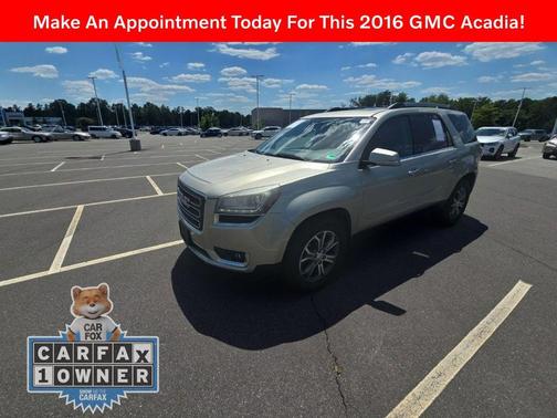 Sparkling Silver Metallic 2016 GMC Acadia SLT-1