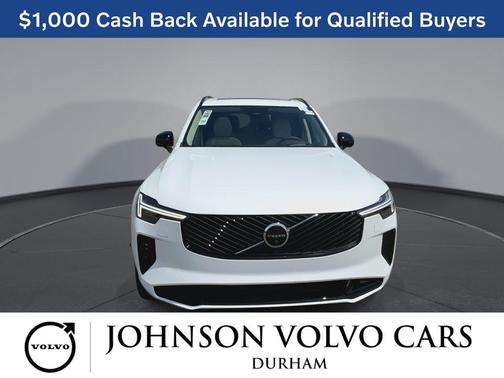 Crystal White Pearl 2026 Volvo XC90 Ultra Dark Theme, B6 AWD Gas (mild hybrid), Gasoline, 7 Seats