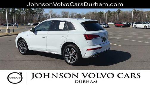 Glacier White 2022 Audi Q5 45 S line Prestige