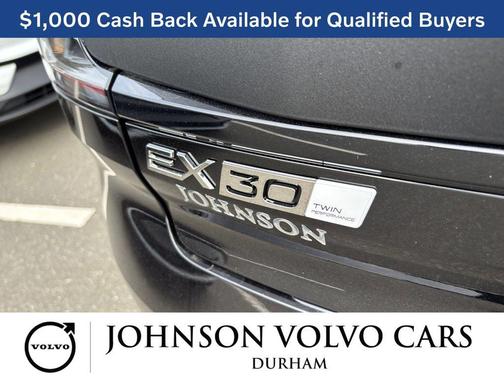 Onyx Black Metallic 2026 Volvo EX30 Cross Country Ultra, Twin Motor Performance, Fully electric