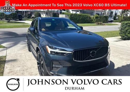 Denim Blue Metallic 2023 Volvo XC60 B5 Ultimate Bright Theme