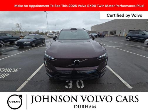 2025 Volvo EX90 Plus, Twin Motor Performance, Fully electric, 7 Seats