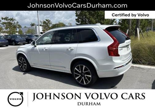 Crystal White Metallic 2025 Volvo XC90 B5 Plus