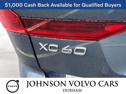 Denim Blue Metallic 2026 Volvo XC60 Plug-In Hybrid Ultra, T8 AWD Electric/Gasoline, Dark