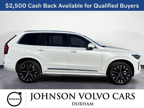 2026 Volvo XC90 Plus, B6 AWD Gas (mild hybrid), Gasoline, Bright, 7 Seats