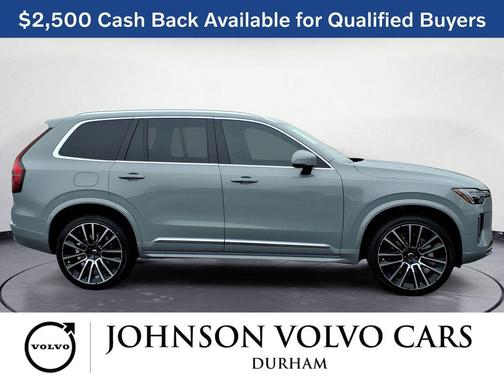 2026 Volvo XC90 Plus, B6 AWD Gas (mild hybrid), Gasoline, Bright, 7 Seats