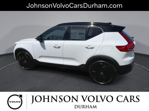 Crystal White 2026 Volvo EX40 Black Edition Ultra, Twin Motor, Fully electric