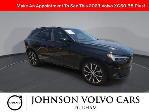 Onyx Black Metallic 2023 Volvo XC60 B5 Plus Dark Theme