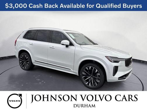 2026 Volvo XC90 Plus, B6 AWD Gas (mild hybrid), Gasoline, Bright, 7 Seats