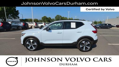 Cloud Blue 2026 Volvo XC40 Plus, B5 AWD Gas (mild hybrid), Dark