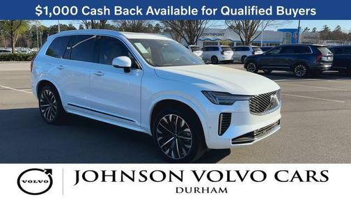 2026 Volvo XC90 Plug-In Hybrid Ultra, T8 AWD, Electric/Gasoline, Bright, 7 Seats