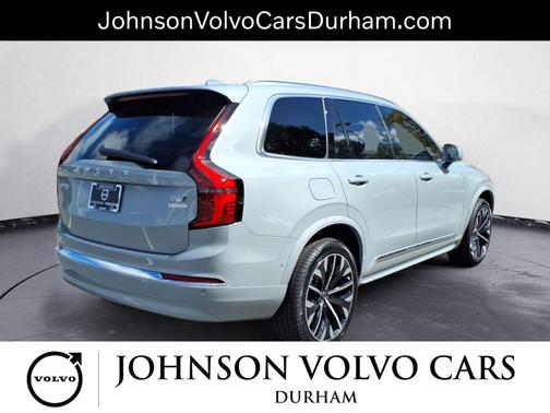Vapour Grey Metallic 2026 Volvo XC90 Plus, B6 AWD Gas (mild hybrid), Gasoline, Bright, 7 Seats