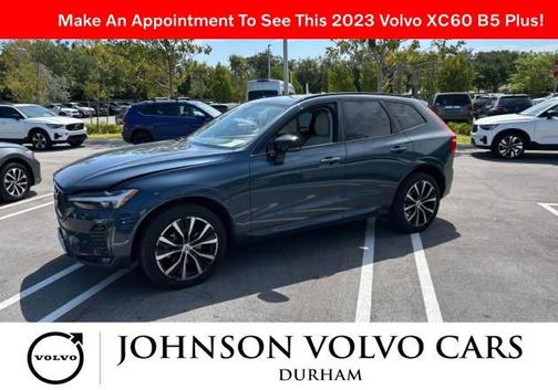 Denim Blue Metallic 2023 Volvo XC60 B5 Plus Dark Theme