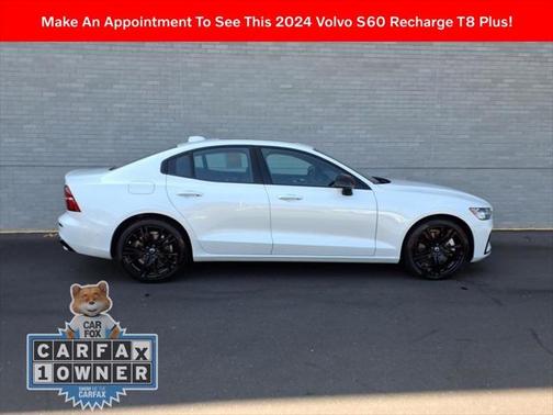 2024 Volvo S60 Recharge Plug-In Hybrid T8 Plus Black Edition