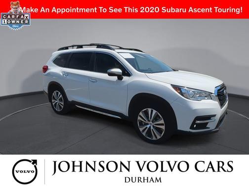 Crystal White Pearl 2020 Subaru Ascent Touring 7-Passenger