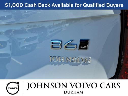 Crystal White Pearl 2026 Volvo XC90 B6 Ultra 7-Seater