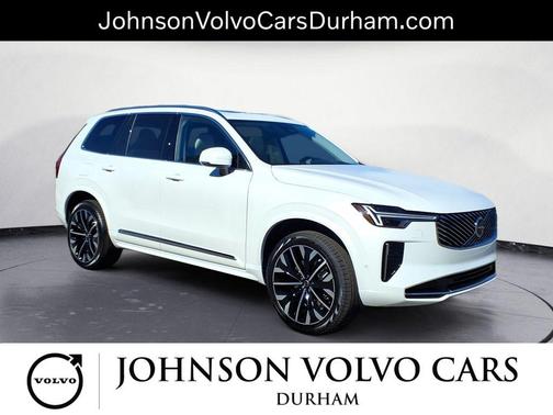 Crystal White Pearl 2026 Volvo XC90 B6 Ultra 7-Seater