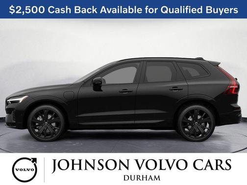 2026 Volvo XC60 Plug-In Hybrid Black Edition Ultra, T8 AWD Electric/Gasoline, Dark