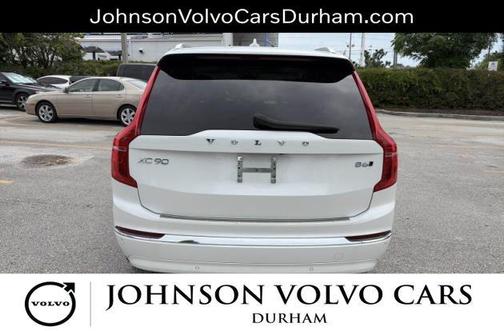 Crystal White Metallic 2024 Volvo XC90 B6 Ultimate Bright Theme 7-Seater