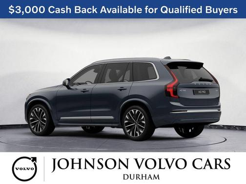 2026 Volvo XC90 Ultra, B6 AWD Gas (mild hybrid), Gasoline, Bright, 7 Seats