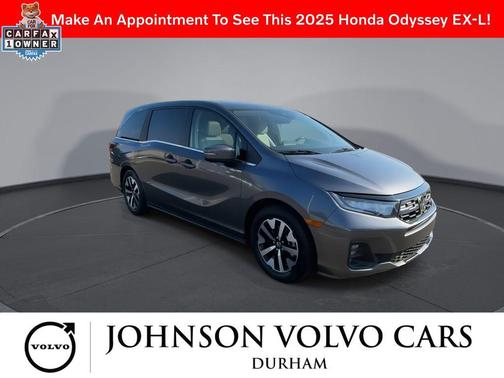 Gray 2025 Honda Odyssey EX-L