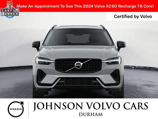 2024 Volvo XC60 Recharge Plug-In Hybrid T8 Core Dark Theme