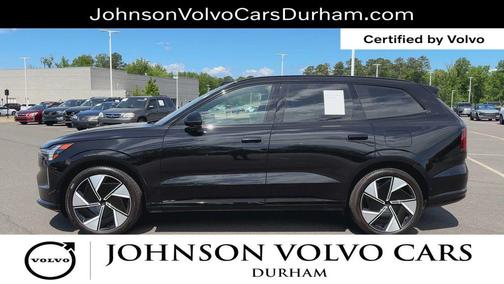 Onyx Black Metallic 2025 Volvo EX90 Ultra, Twin Motor Performance, Fully electric, 7 Seats