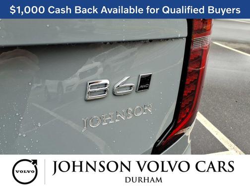 Vapour Grey Metallic 2026 Volvo XC90 Plus, B6 AWD Gas (mild hybrid), Gasoline, Bright, 7 Seats