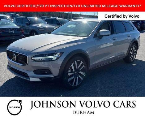 Silver Dawn Metallic 2025 Volvo V90 Cross Country Plus, B6 AWD Gas (mild hybrid)