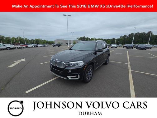 Black Sapphire Metallic 2018 BMW X5 eDrive xDrive40e