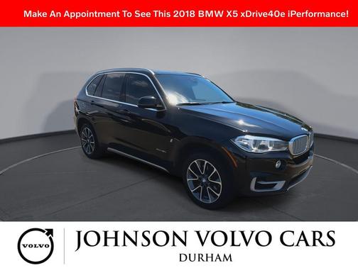 Black Sapphire Metallic 2018 BMW X5 eDrive xDrive40e