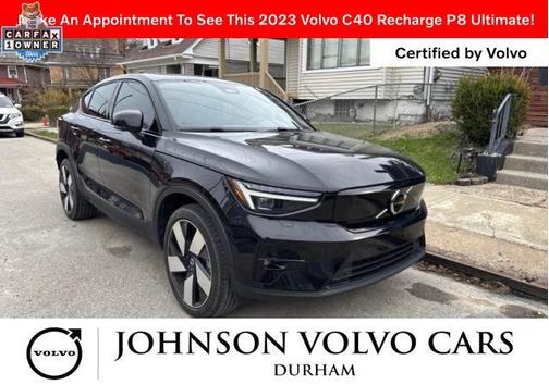 Onyx Black Metallic 2023 Volvo C40 Recharge Pure Electric Ultimate