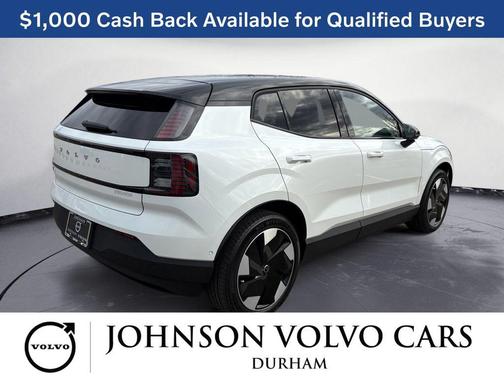 Crystal White Metallic 2026 Volvo EX30 Ultra Twin Motor Performance, Fully electric