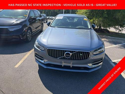 Mussel Blue Metallic 2017 Volvo S90 T6 Inscription