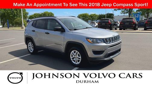 Billet Silver Metallic Clearcoat 2018 Jeep Compass Sport
