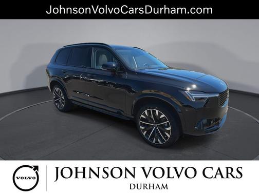 Onyx Black Metallic 2026 Volvo XC90 Ultra Dark Theme, B6 AWD Gas (mild hybrid), Gasoline, 6 Seats