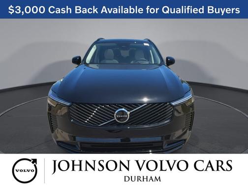 Onyx Black Metallic 2026 Volvo XC90 Ultra Dark Theme, B6 AWD Gas (mild hybrid), Gasoline, 6 Seats