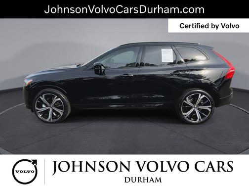 Onyx Black Metallic 2023 Volvo XC60 B5 Ultimate Dark Theme