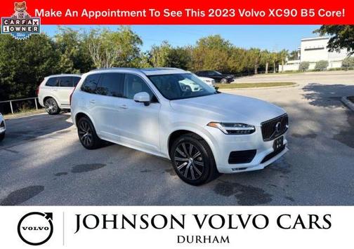 Crystal White Metallic 2023 Volvo XC90 B5 Core