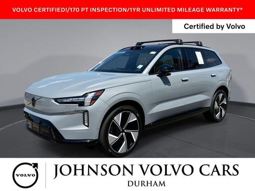 Vapour Grey Metallic 2025 Volvo EX90 Ultra, Twin Motor Performance, Fully electric, 7 Seats