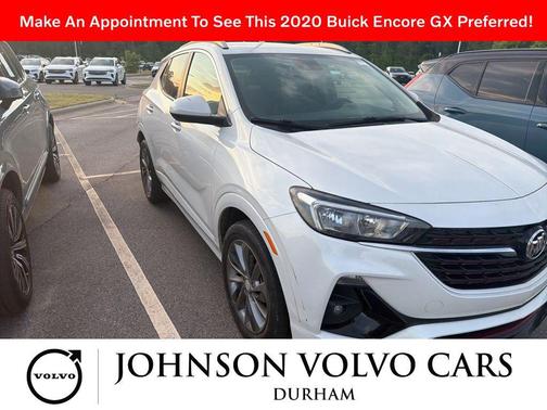 White Frost Tricoat 2020 Buick Encore GX Preferred