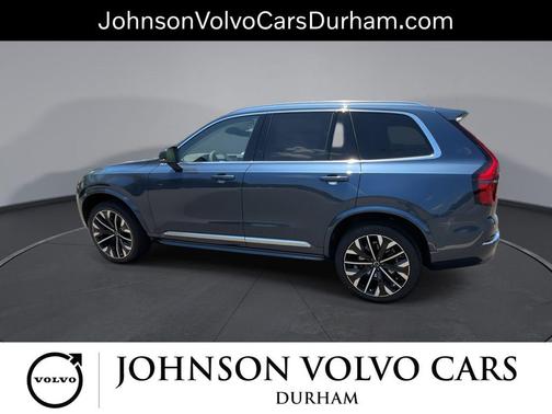 Denim Blue Metallic 2026 Volvo XC90 Ultra, B6 AWD Gas (mild hybrid), Gasoline, Bright, 6 Seats