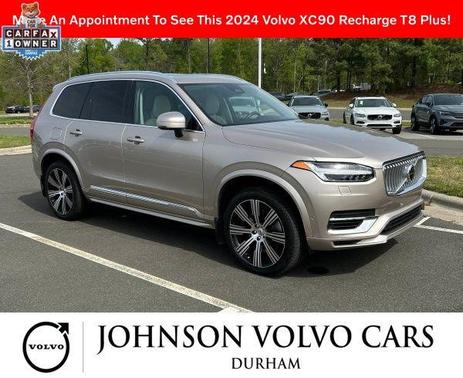 Bright Dusk Metallic 2024 Volvo XC90 Recharge Plug-In Hybrid T8 Plus Bright Theme 7-Seater