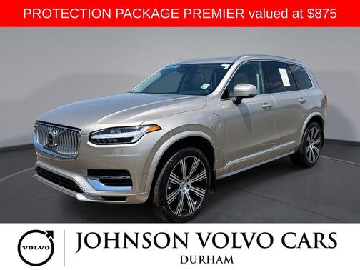 Bright Dusk Metallic 2024 Volvo XC90 Recharge Plug-In Hybrid T8 Plus Bright Theme 7-Seater