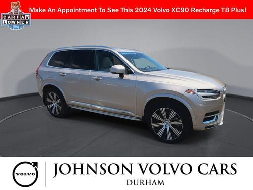 Bright Dusk Metallic 2024 Volvo XC90 Recharge Plug-In Hybrid T8 Plus Bright Theme 7-Seater