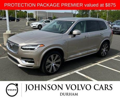 Bright Dusk Metallic 2024 Volvo XC90 Recharge Plug-In Hybrid T8 Plus Bright Theme 7-Seater