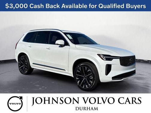 2026 Volvo XC90 Plus, B6 AWD Gas (mild hybrid), Gasoline, Bright, 6 Seats